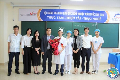 Trường Cao đẳng Y tế Thái Bình tham dự Hội giảng Nhà giáo giáo dục nghề nghiệp toàn quốc năm 2024